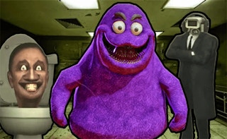 Grimace Shake – Escape Skibidi and Cameraman